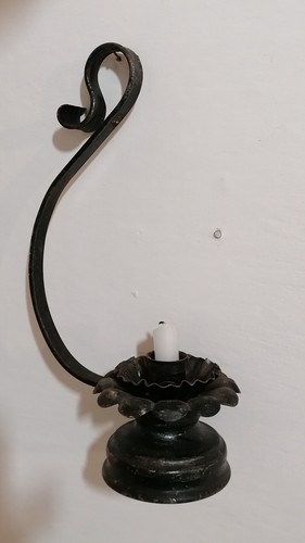 Candelabro ferro battuto - candelabro,