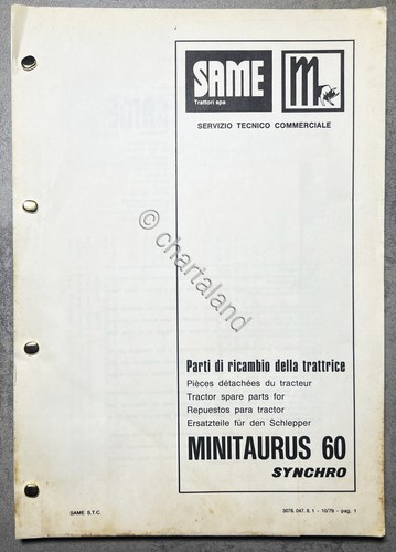 Catalogo parti ricambio - parti, di