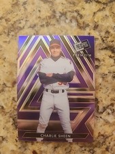 2024 Leaf Press Pass National NSCC Promo PSB-11 Viola Prizm Charlie Sheen /4