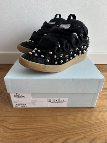 Lanvin curb sneakers black - curb, “black