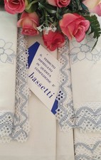 Lenzuolo 2 Federe Ricamato