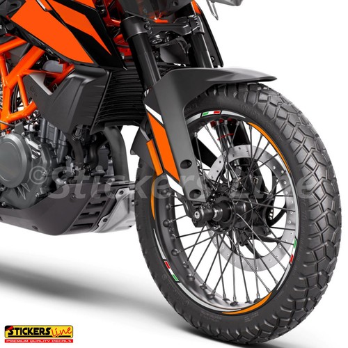 Adesivi ruote moto strisce