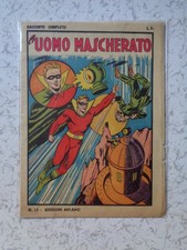 COLLEZIONE UOMO MASCHERATO PRIMA SERIE n° 12 ED. MILANO 1945 STATO OTTIMO PMD