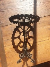 Lampada Lume Lampadario Ferro Battuto Inchiodata  ?Mazzucotelli?