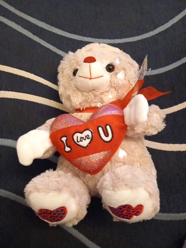 Peluche orso con cuore - con,