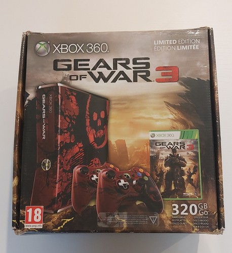Xbox 360 limited edition gears - xbox,