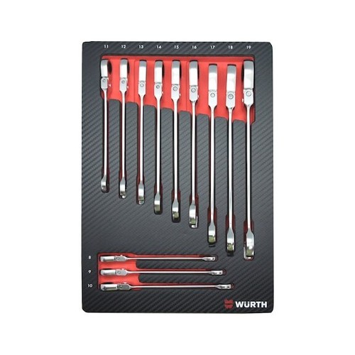 Chiavi combinate cricchetto - a,