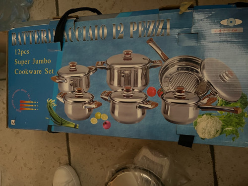 Set batteria pentole - batteria, di