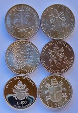 Lotto 6 Monete 500 Lire