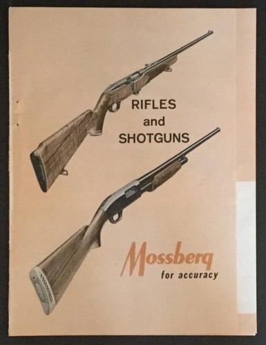 Mossberg 1963 catalogo - 1963.,