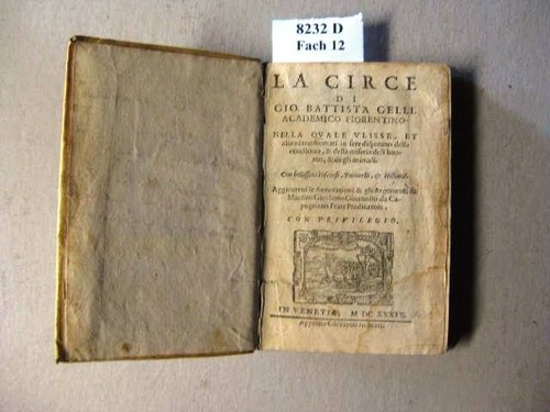 Circe nella quale - la,