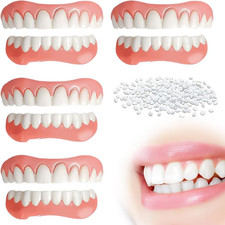 4 Paia Denti Finti Da