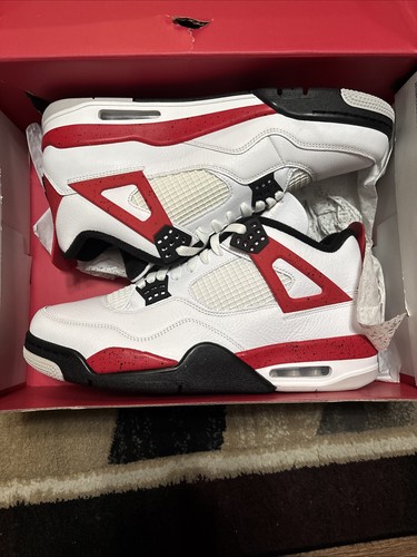Jordan retro mid rosso - 4,