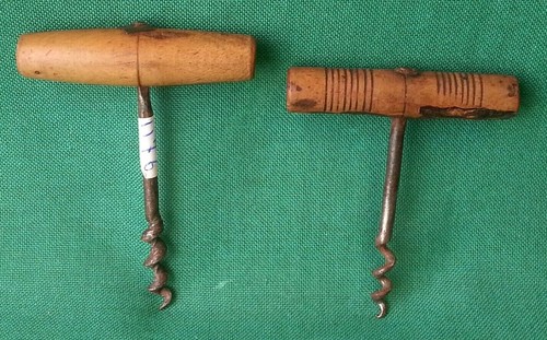 Coppia vecchi cavatappi - coppia,