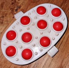 Massaggiatore Manuale Anticellulite Rassoda pelle Bianco Rosso 15,8 x 9,5 x 3 cm