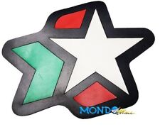 LOGO PER GOMMONE NOVAMARINE STELLA TRICOLORE 160x120mm IN TESSUTO ORCA