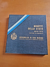 SAN MARINO - SERIE DIVISIONALE - 1976 CON MONETA DA 500 LIRE ARGENTO