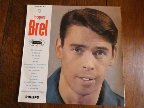 Jacques brel enregistrement - brel,