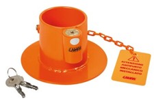 Antifurto Meccanico per Semirimorchio Camion Attacco Perno Ralla - C98703