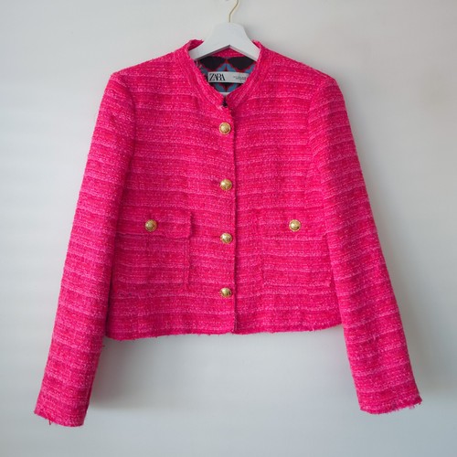 Giacca blazer rosa classico
