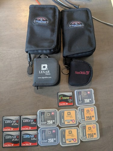 Lotto compact flash - di, 12