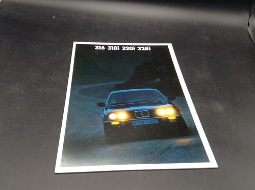 Depliant auto vintage bmw - auto,