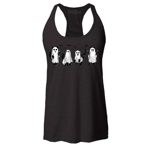 Canottiera halloween gatto - halloween,