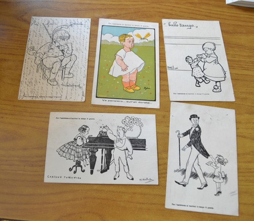 Lotto cartolina assistenza - 5,