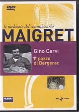 IL PAZZO DI BERGERAC MAIGRET DVD Mario Landi 1972 Gino Cervi M10893