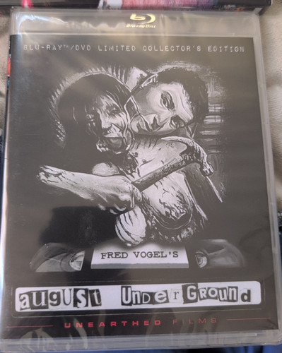 August underground blu - august, blu-ray
