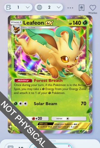 Pokemon tcg pocket leafeon - pocket,