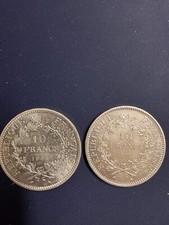 2 MONETE DA 10 FRANCHI IN