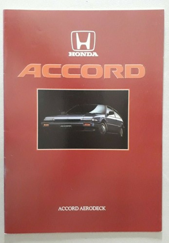 Brochure gamma honda - gamma, accord