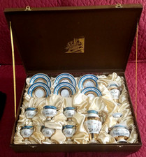 SERVIZIO DA THE Porcellana x 6 persone Museum Aureus 18 pezzi Come Nuovo Tea tè