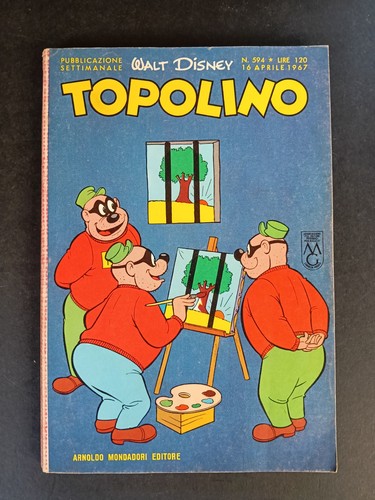 Topolino libretto originale - topolino,