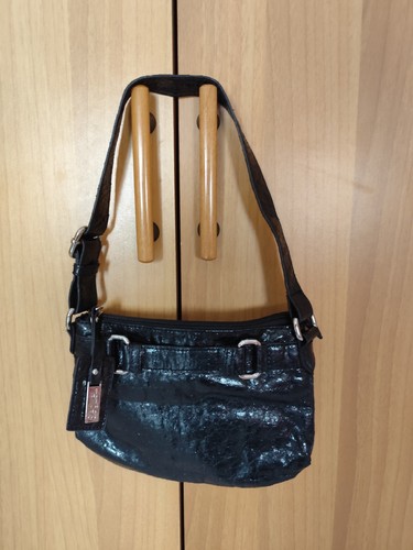 Borsa spalla vintage nera - a,