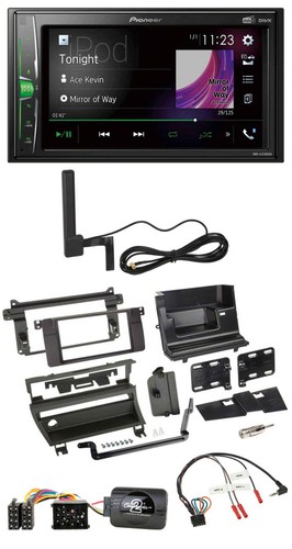Pioneer mp3 dab volante - volante, 2din