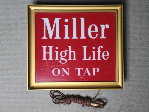 Insegna luminosa birra miller - insegna,