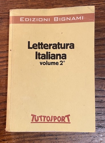 Letteratura italiana vol - vol.2,