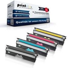 4x Cartucce Toner Compatibili per Xerox 6121 Colore Stampante Set -drucker Serie