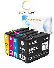 4 CARTUCCE COMPATIBILI HP 932 HP 933  Officejet 6700 6600 6100 7110 7610