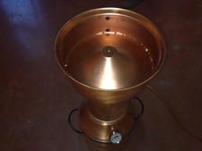 DISTILLATORE ALAMBICCO  5 LT.CON COLONNA DEFLAMMAZIONE, + TERMOMETRO E ISTRUZION