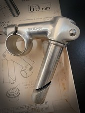 RARO NITTO RACING  stem REVERSIBLE TYPE 60 mm attacco manubrio NUOVO IN SCATOLA