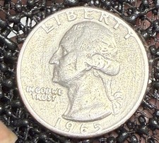 1965 No Mint Mark Washington