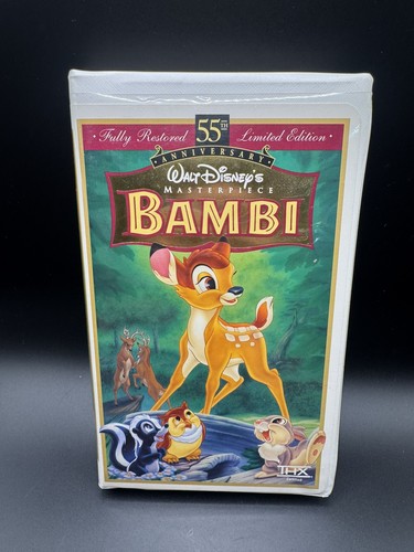 Bambi vhs disney video - vhs,