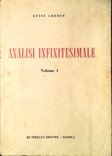Analisi infinitesimale luigi - analisi,