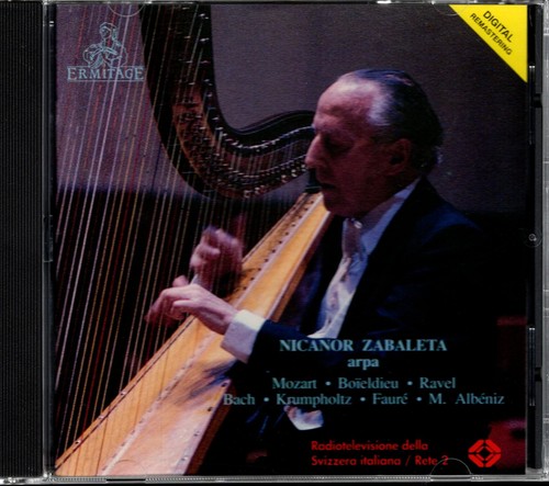 Nicanor zabaleta arpa - zabaleta, cd
