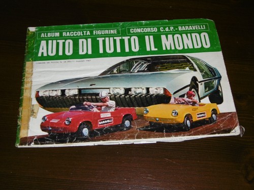 Album figurine auto tutto - figurine, di