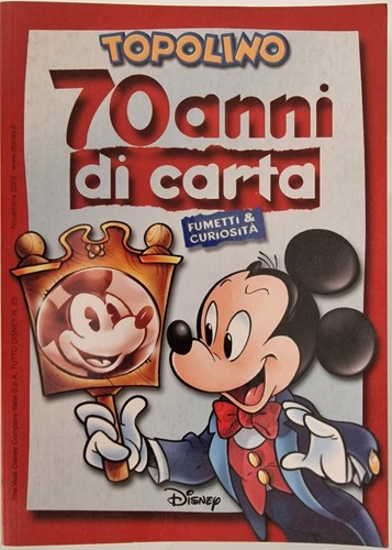 Topolino anni di carta - "topolino, carta"