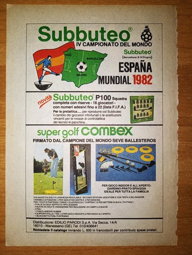 Subbuteo espana mundial - espana,